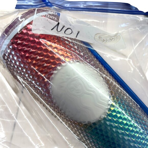 Starbucks Rainbow Pride 2020 Studded Cold Cup Tumbler 24 Oz Limited Edition - Picture 9 of 9